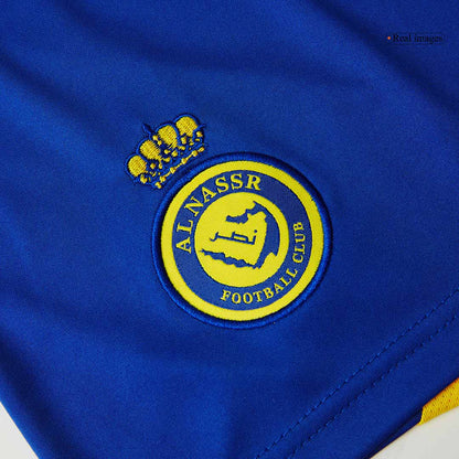 Al Nassr Home  Soccer Jersey Kit(Jersey+Shorts) 2024/25 Top Soccer Jerseys Store