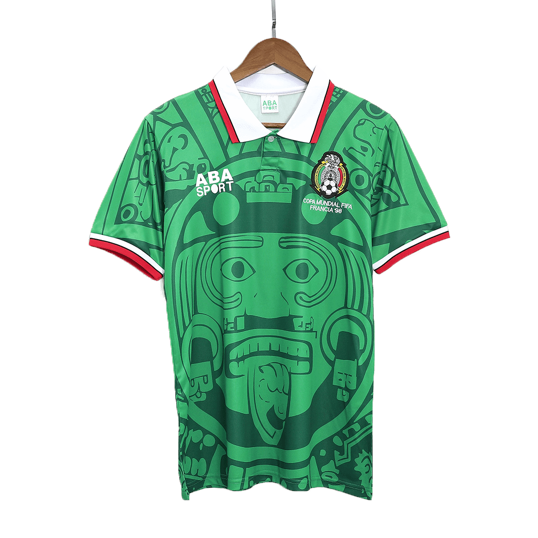 Maglia da calcio retrò della nazionale messicana del 1998