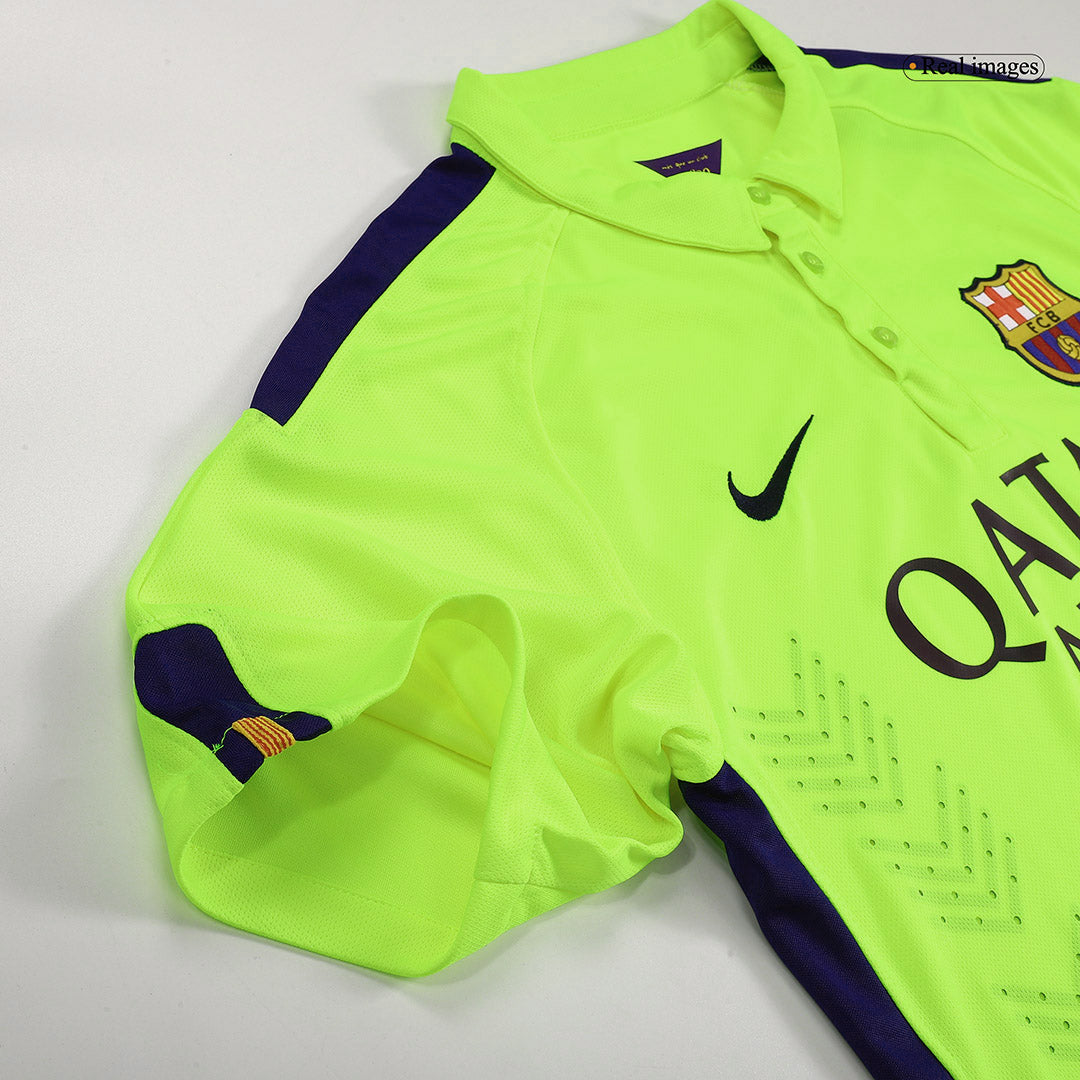 Retro MESSI #10 2014/15 Barcelona Third Away  Soccer Jersey Top Soccer Jerseys Store