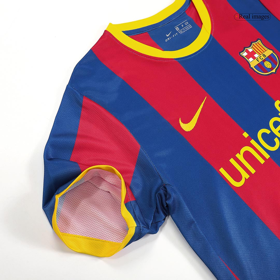 Retro MESSI #10 2010/11 Barcelona Home  Soccer Jersey Top Soccer Jerseys Store