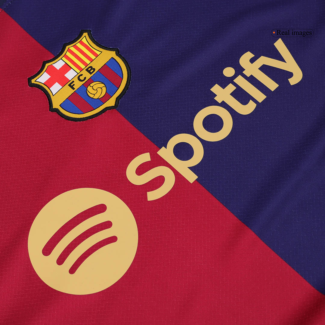 Barcelona Home  Soccer Jersey Kit(Jersey+Shorts) 2024/25 Top Soccer Jerseys Store