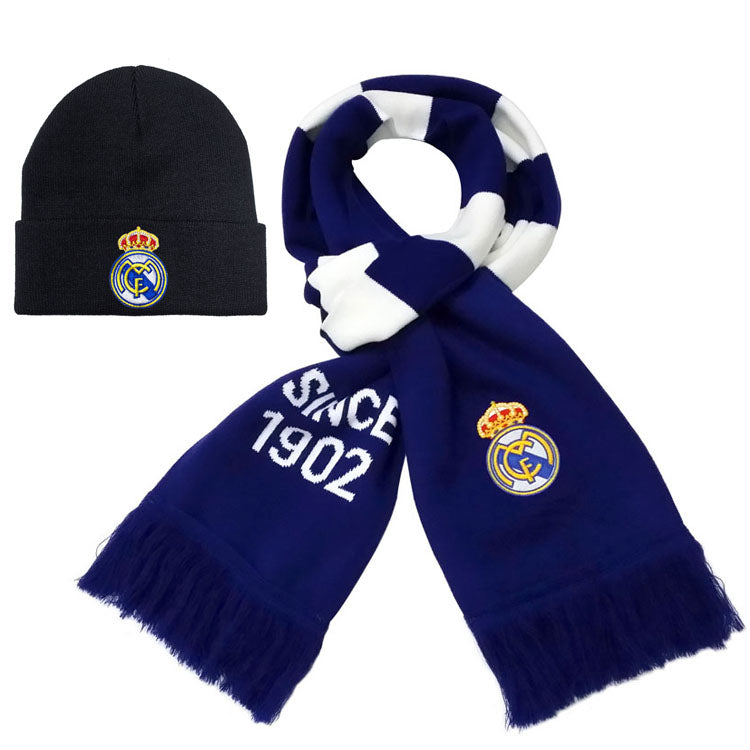 Cozy Knit Beanie and Scarf Combo
