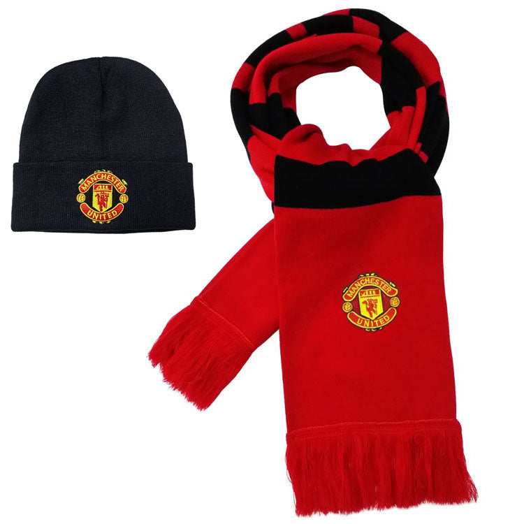 Cozy Knit Beanie and Scarf Combo