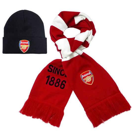 Cozy Knit Beanie and Scarf Combo