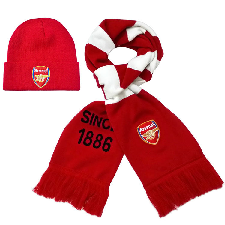 Cozy Knit Beanie and Scarf Combo