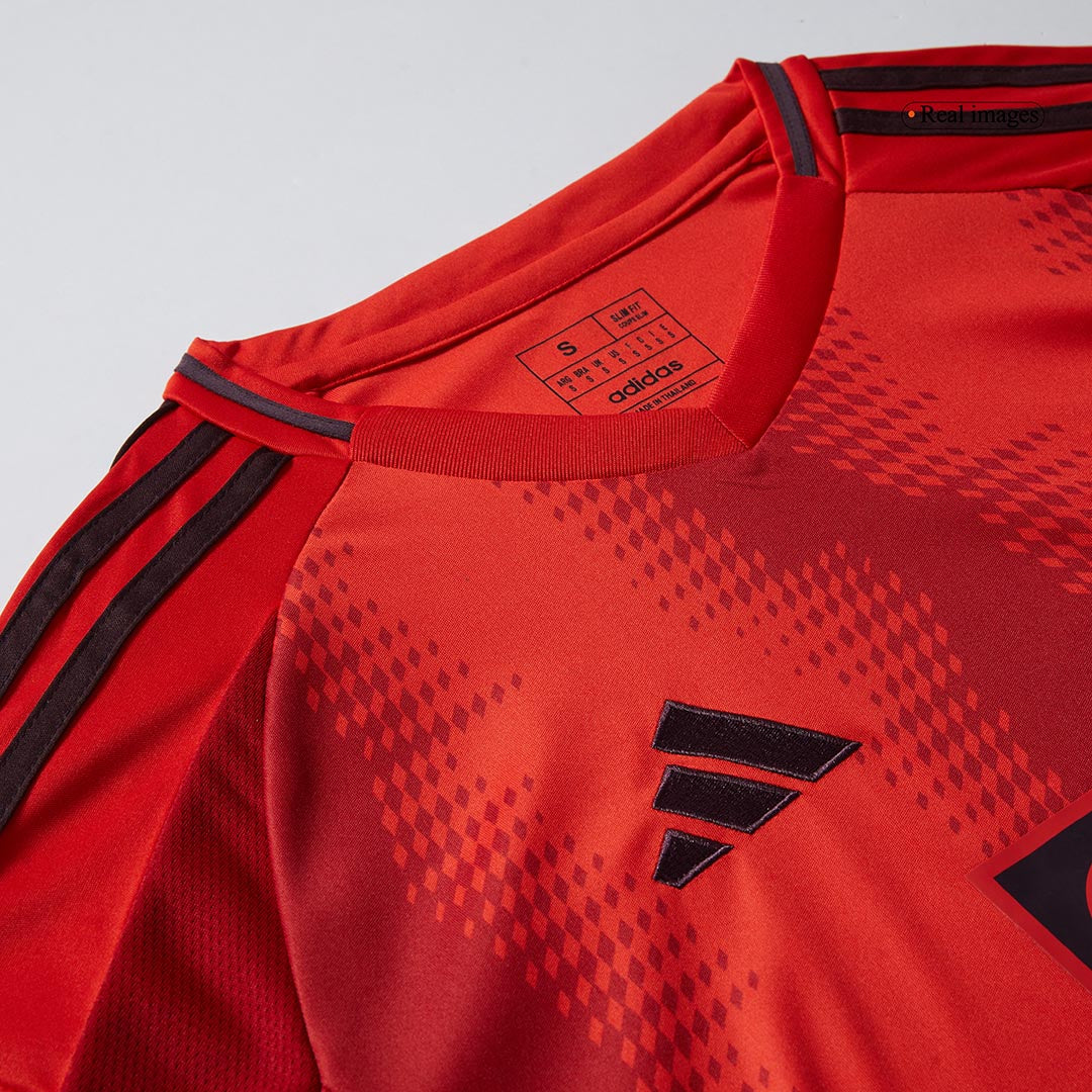 Bayern Munich Home Long Sleeve  Soccer Jersey 2024/25 Top Soccer Jerseys Store