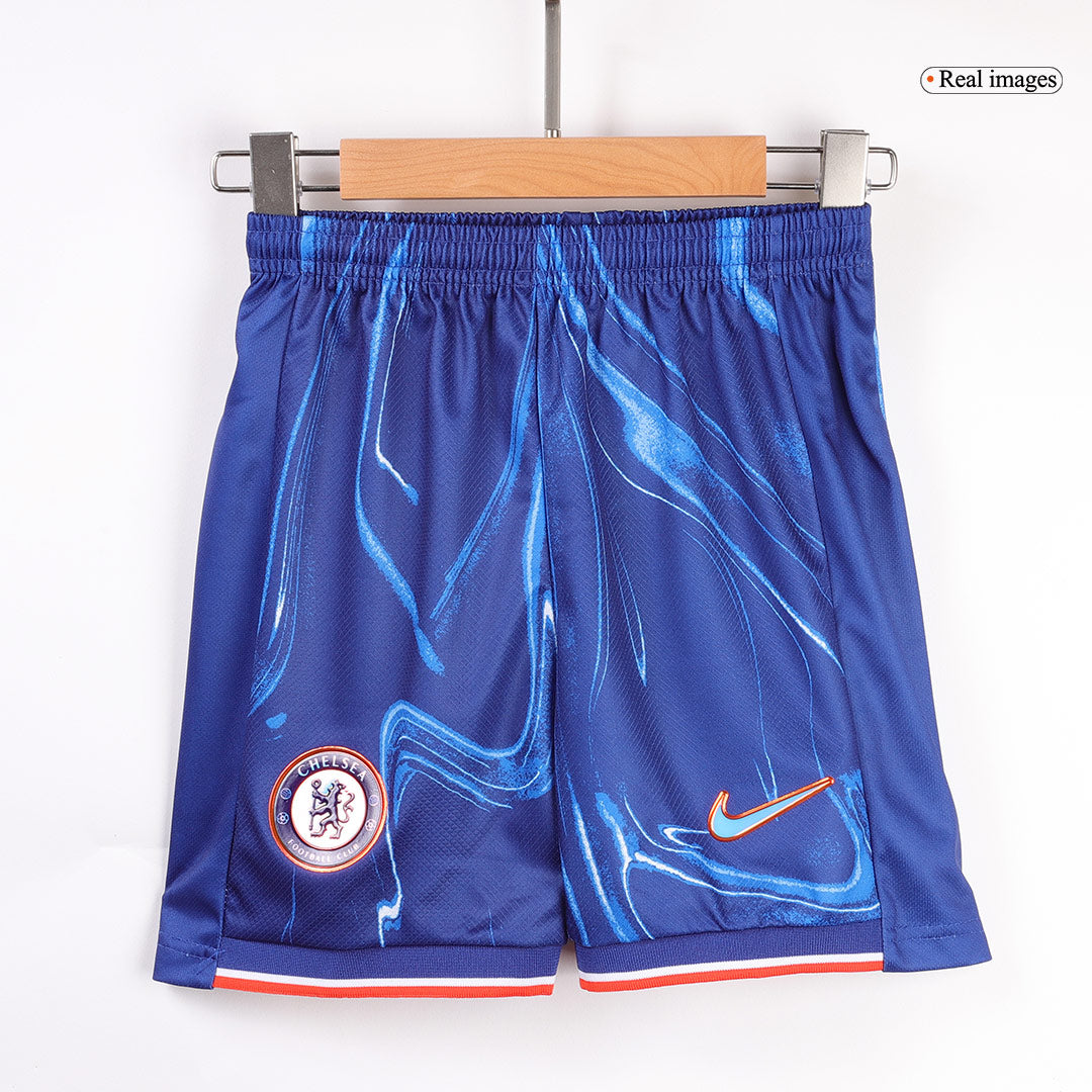Kid's Chelsea Home  Soccer Jersey Kit(Jersey+Shorts) 2024/25 Top Soccer Jerseys Store