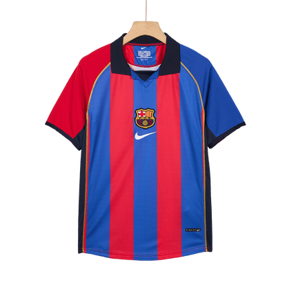 Retro XAVI #6 2001/02 Barcelona Home  Soccer Jersey Top Soccer Jerseys Store