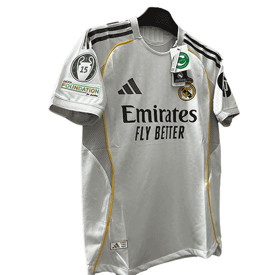 Real Madrid 2025/26 Home Soccer Jersey-Pre-Order Now (Ships After Official Release)