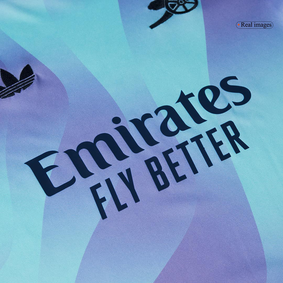 Kid's Arsenal Third Away  Soccer Jersey Kit(Jersey+Shorts+Socks) 2024/25 Top Soccer Jerseys Store