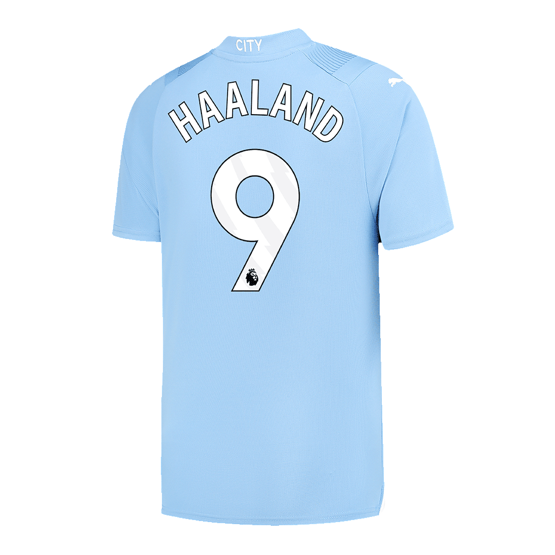 HAALAND #9 Manchester City Home  Soccer Jersey 2023/24 Top Soccer Jerseys Store