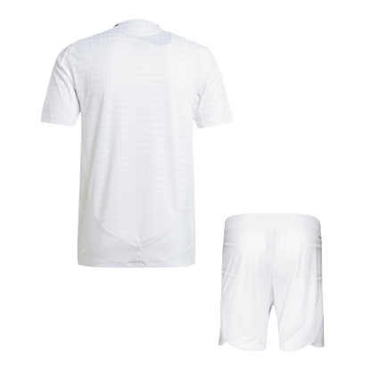 Player Version Real Madrid Home  Soccer Jersey Kit(Jersey+Shorts) 2024/25 Top Soccer Jerseys Store