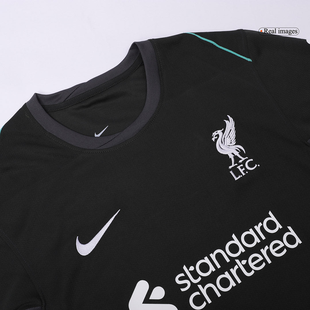 M.SALAH #11 Liverpool Away  Soccer Jersey 2024/25 - UCL Top Soccer Jerseys Store