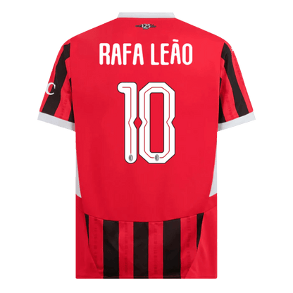 RAFA LE?O #10 AC Milan Home  Soccer Jersey 2024/25 - UCL Top Soccer Jerseys Store