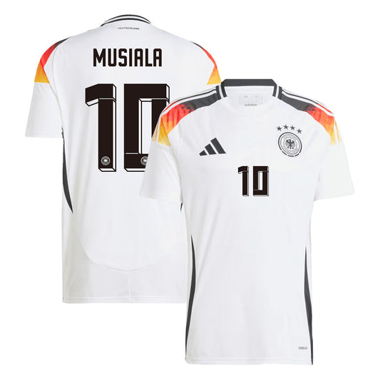 [Super jakość] Męska domowa tanie koszulki piłkarskie Niemcy MUSILA #10 Euro 2024 Top Soccer World Shop