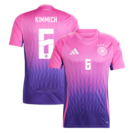 [Super jakość] Męska wyjazdowa tanie koszulki piłkarskie Niemcy KIMMICH #6 Euro 2024 Top Soccer World Shop