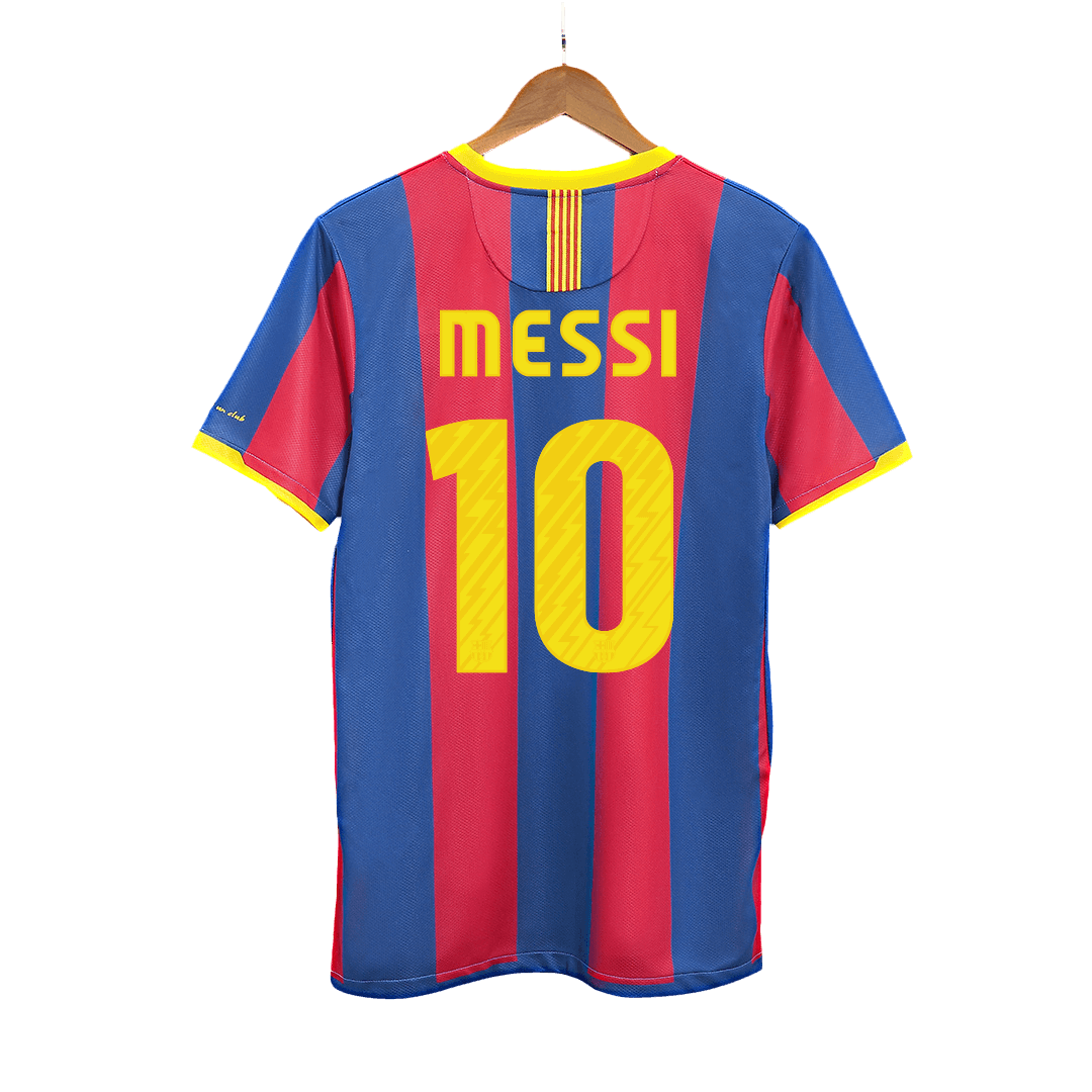 Retro MESSI #10 2010/11 Barcelona Home  Soccer Jersey Top Soccer Jerseys Store