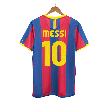 Retro MESSI #10 2010/11 Barcelona Home  Soccer Jersey Top Soccer Jerseys Store