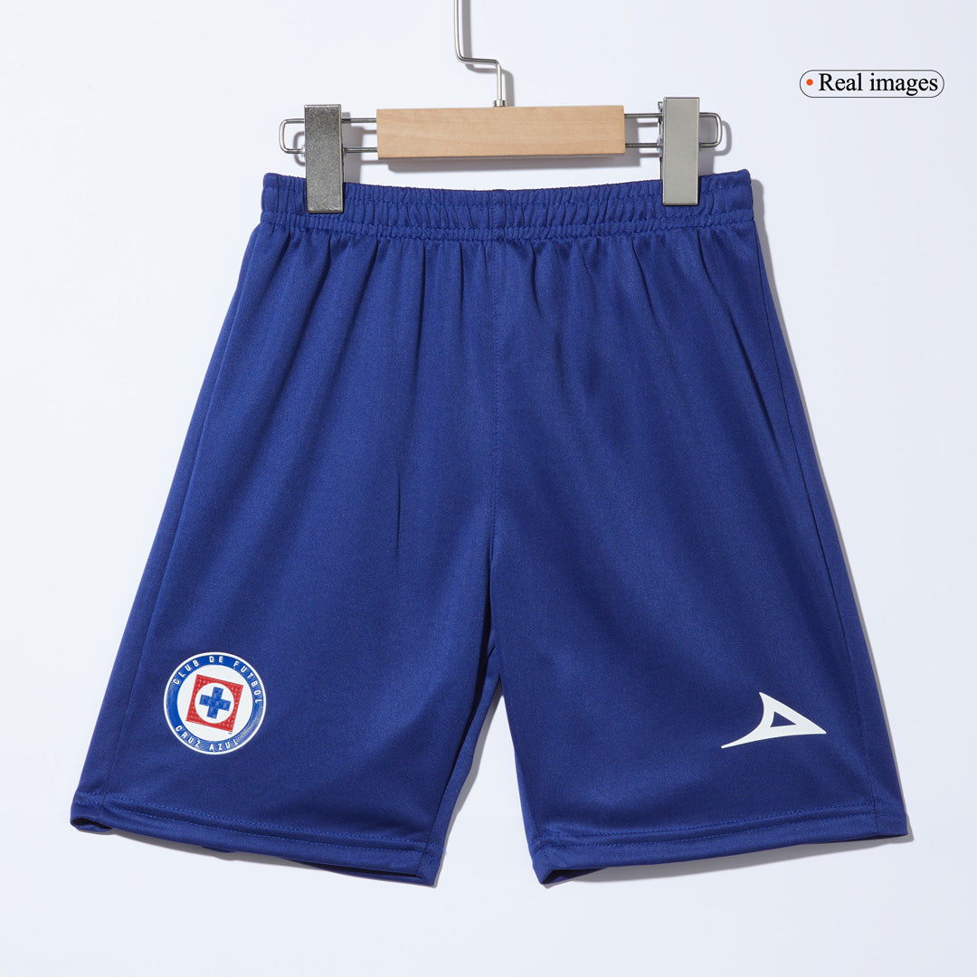 Kid's Cruz Azul Third Away  Soccer Jersey Kit(Jersey+Shorts) 2024/25 Top Soccer Jerseys Store