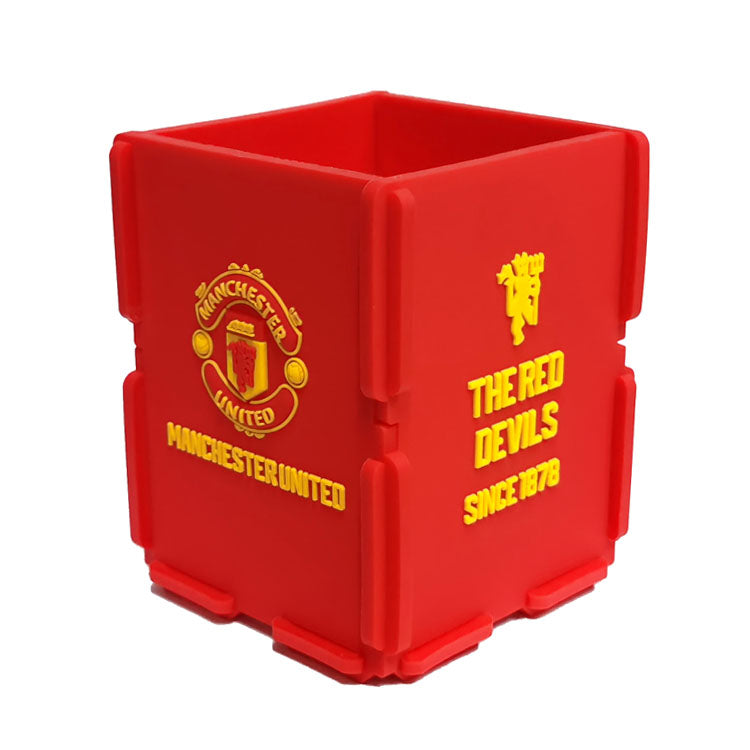 Soccer Fan Pen Holder Desk Organizer - Sports Memorabilia