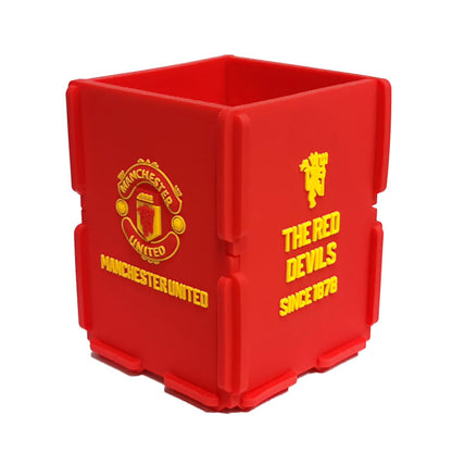 Soccer Fan Pen Holder Desk Organizer - Sports Memorabilia