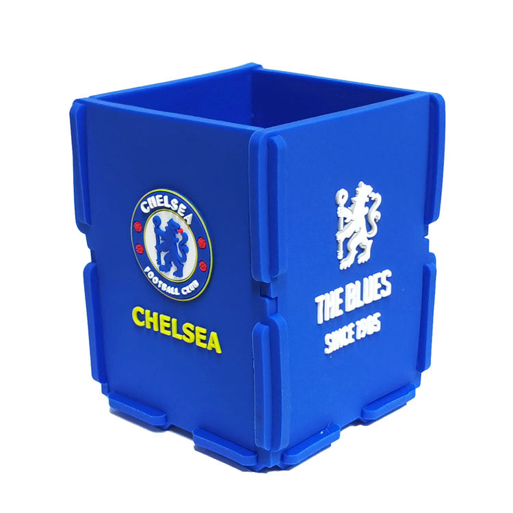 Soccer Fan Pen Holder Desk Organizer - Sports Memorabilia