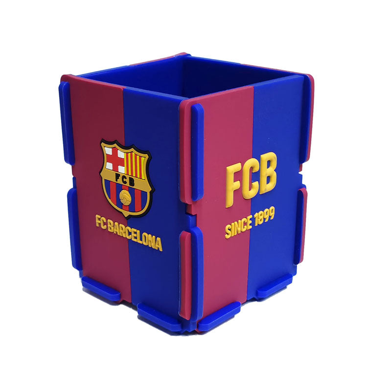 Soccer Fan Pen Holder Desk Organizer - Sports Memorabilia