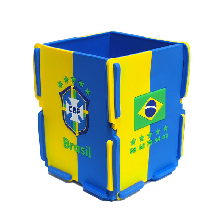 Soccer Fan Pen Holder Desk Organizer - Sports Memorabilia