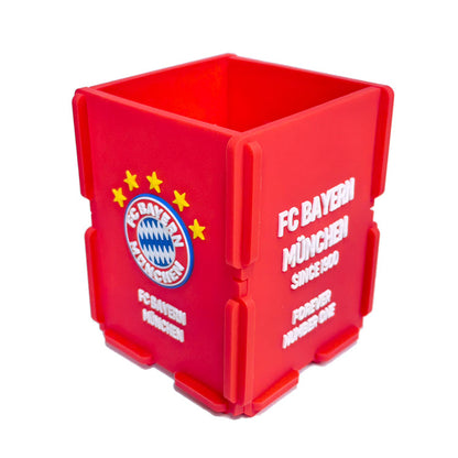 Soccer Fan Pen Holder Desk Organizer - Sports Memorabilia
