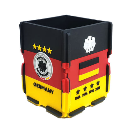 Soccer Fan Pen Holder Desk Organizer - Sports Memorabilia