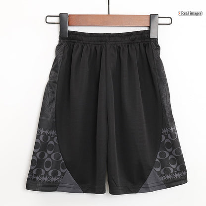 Kid's AC Milan x Pleasures Fourth Away  Soccer Jersey Kit(Jersey+Shorts) 2023/24 Top Soccer Jerseys Store