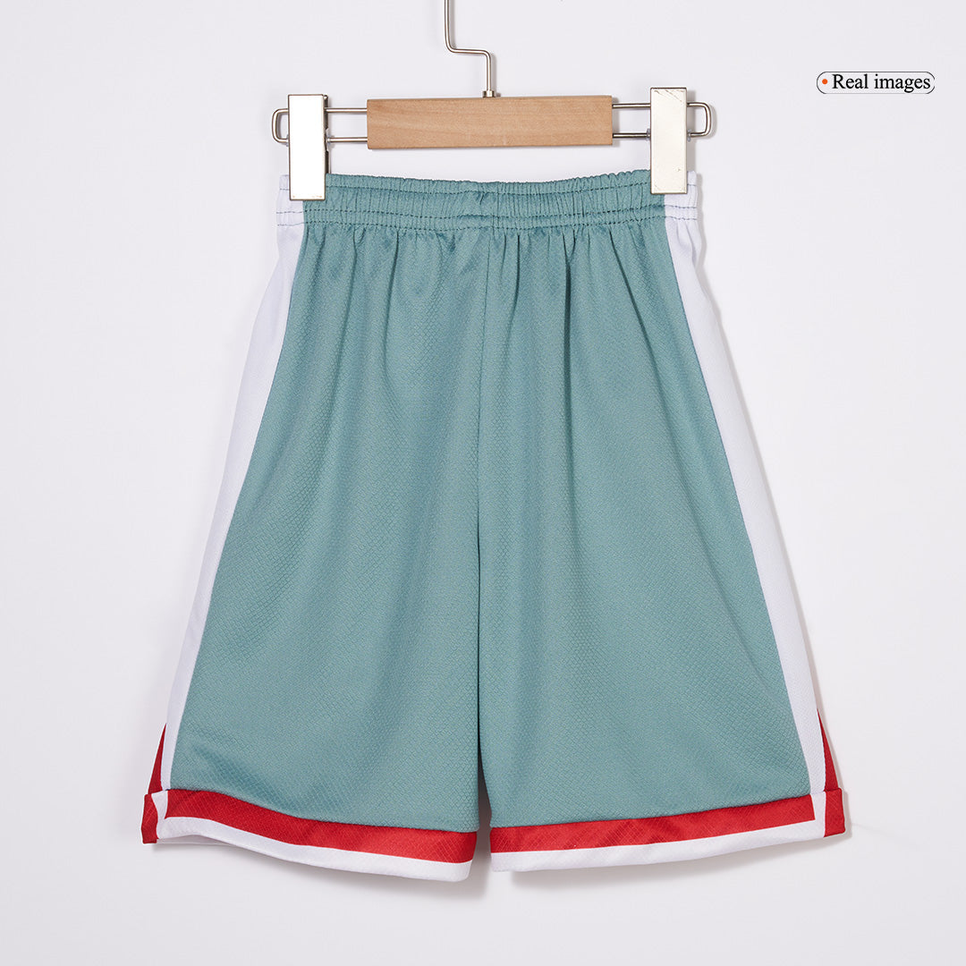 Kid's Atletico Madrid Away  Soccer Jersey Kit(Jersey+Shorts+Socks) 2024/25 Top Soccer Jerseys Store