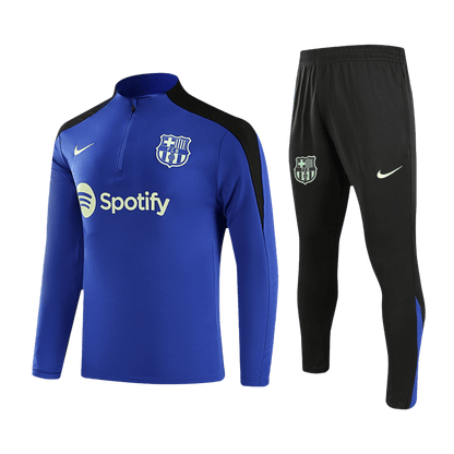 Barcelona Zipper Sweatshirt Kit(Top+Pants) 2024/25 Top Soccer Jerseys Store
