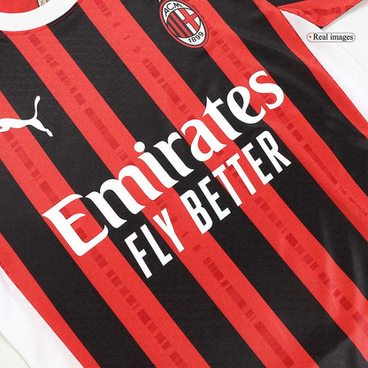 Player Version MORATA #7 AC Milan Home  Soccer Jersey 2024/25 Top Soccer Jerseys Store