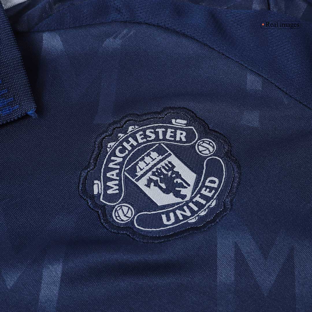 Kid's Manchester United Away  Soccer Jersey Kit(Jersey+Shorts) 2024/25 Top Soccer Jerseys Store