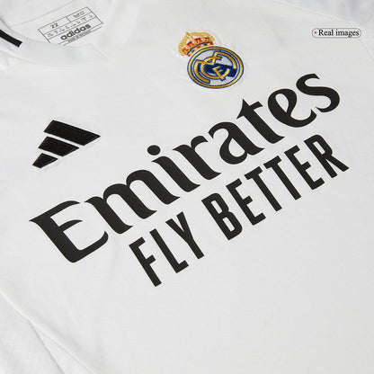 Kid's Real Madrid Home Soccer Jersey Kit(Jersey+Shorts) 2024/25 Top Soccer Jerseys Store