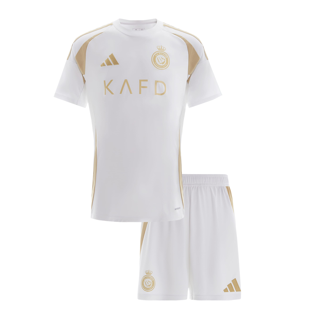 Kid's Al Nassr Third Away  Soccer Jersey Kit(Jersey+Shorts) 2024/25 Top Soccer Jerseys Store