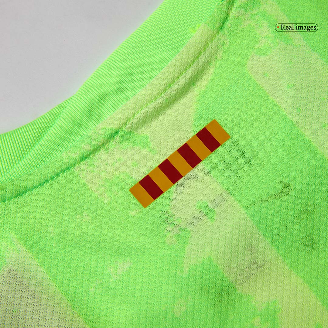 Kid's Barcelona Third Away  Soccer Jersey Kit(Jersey+Shorts) 2024/25 - UCL (Spotify Logo Without Text) Top Soccer Jerseys Store