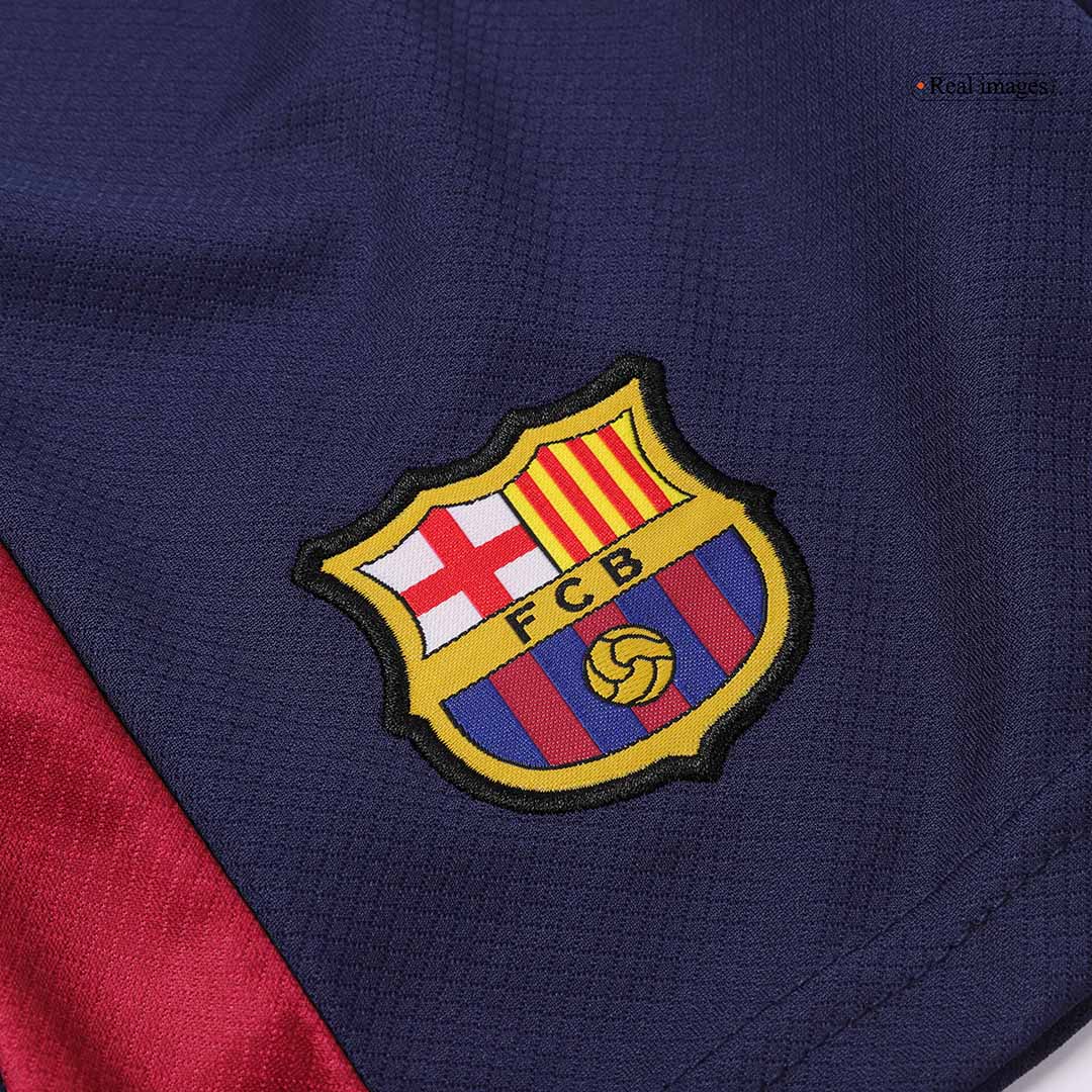 Kid's Barcelona Home  Soccer Jersey Kit(Jersey+Shorts) 2024/25-Spotify Logo Without Text Top Soccer Jerseys Store