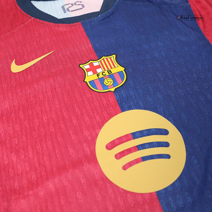 Player Version COLDPLAY #10 Barcelona Home  Soccer Jersey 2024/25 Top Soccer Jerseys Store