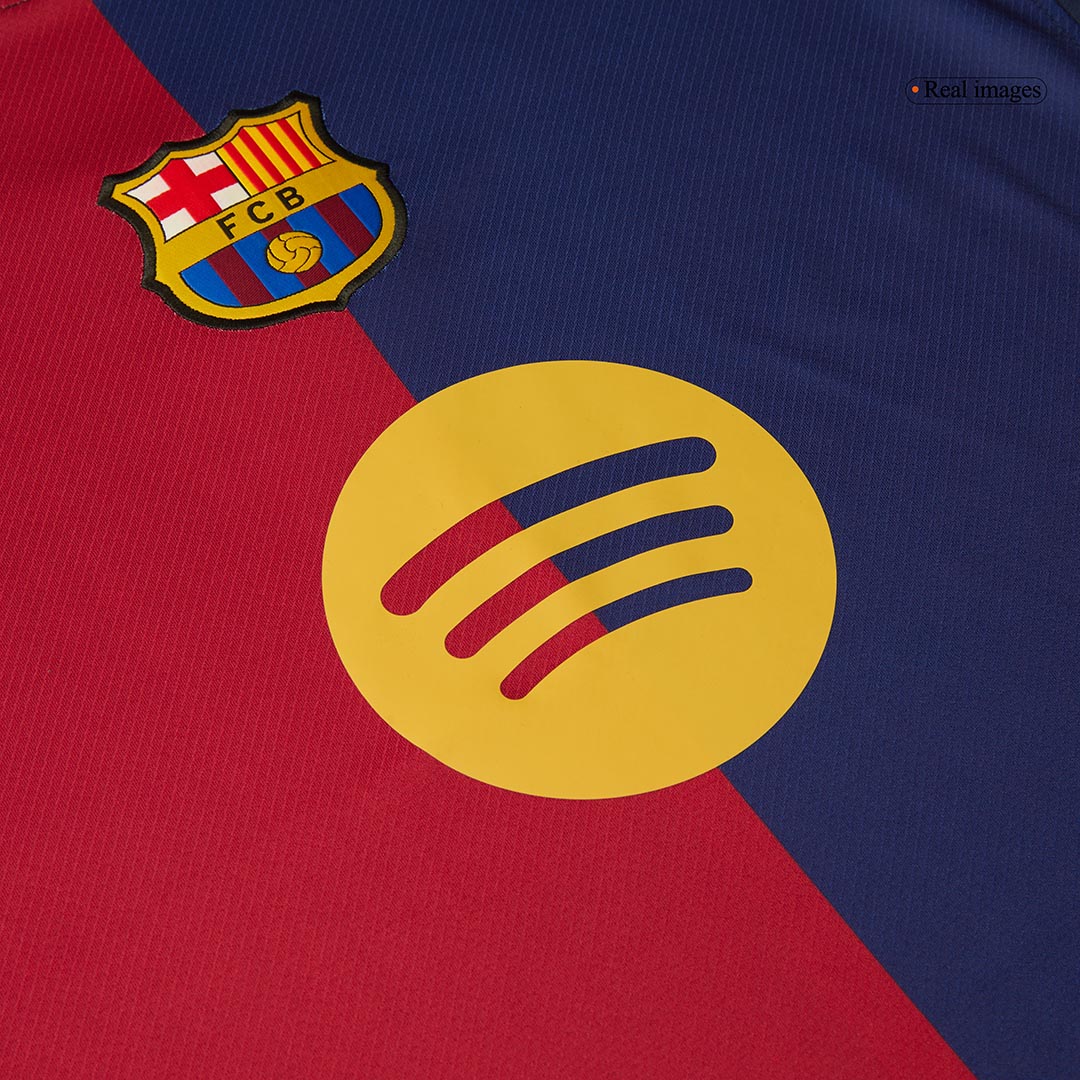 Barcelona Home  Soccer Jersey 2024/25-Spotify Logo Without Text Top Soccer Jerseys Store