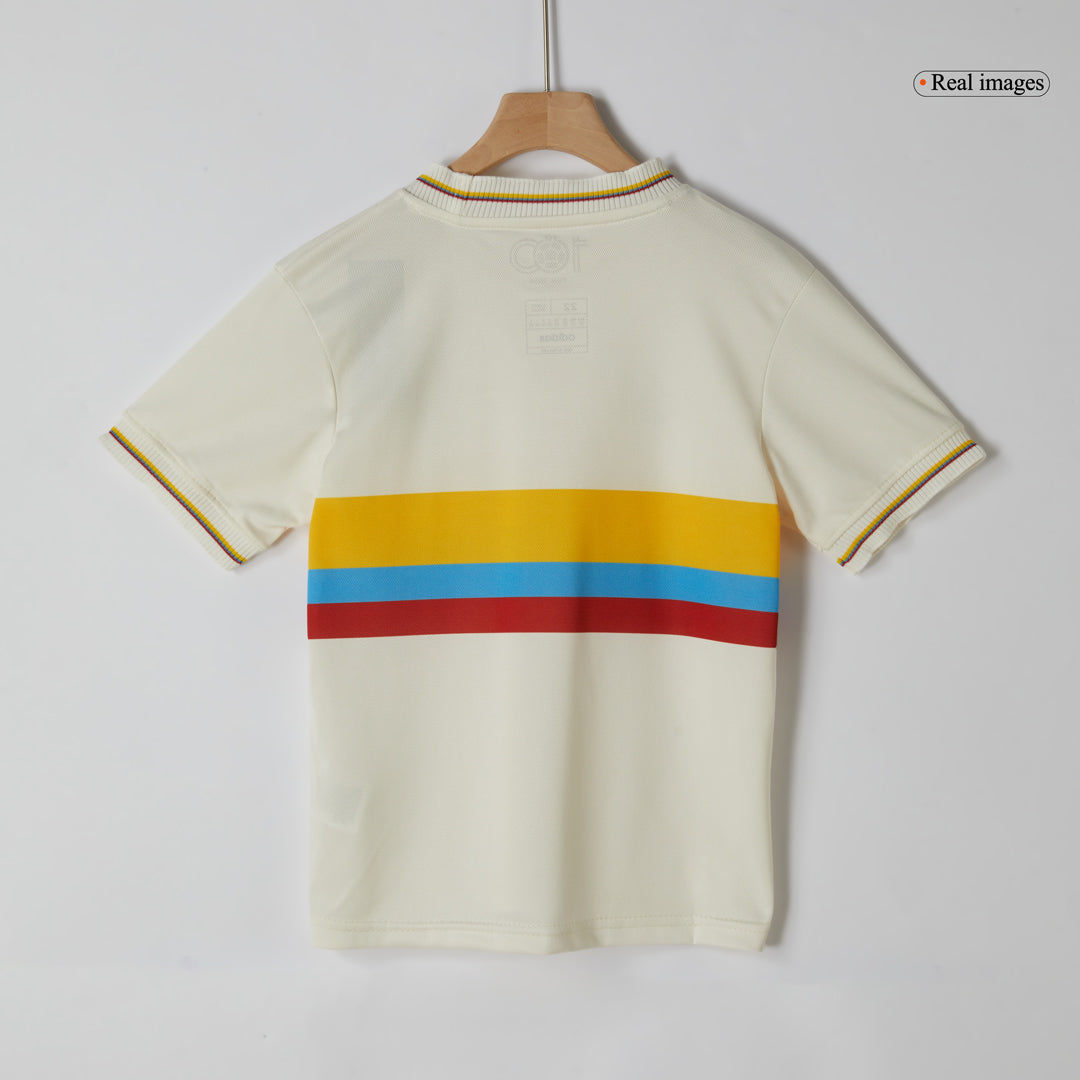 Kid's Colombia  Soccer Jersey Kit(Jersey+Shorts) 2024 - 100th Anniversary Top Soccer Jerseys Store