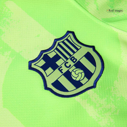 Barcelona Third Away  Soccer Jersey Kit(Jersey+Shorts) 2024/25 - (Spotify Logo Without Text) Top Soccer Jerseys Store
