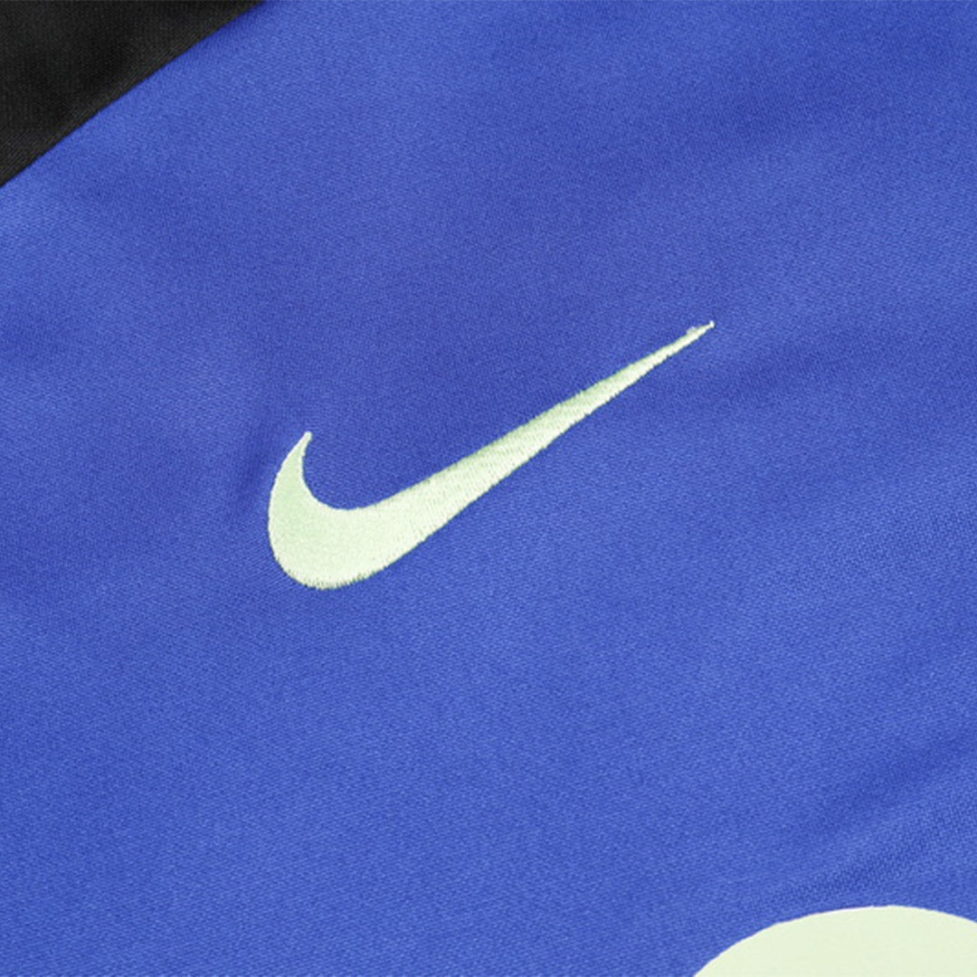 Kid's Barcelona Zipper Sweatshirt Kit(Top+Pants) 2024/25 Top Soccer Jerseys Store