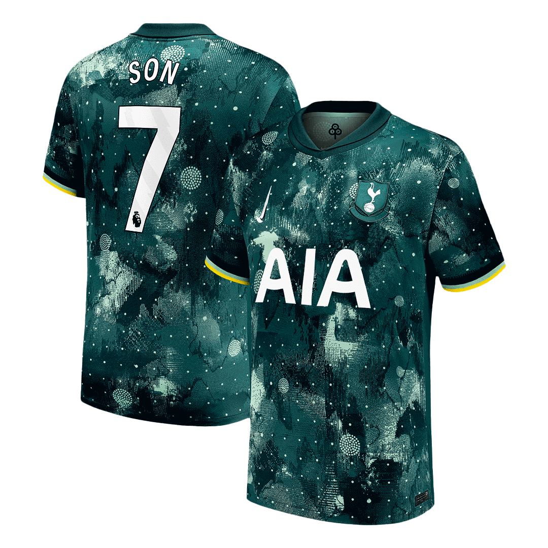 SON #7 Tottenham Hotspur Third Away  Soccer Jersey 2024/25 Top Soccer Jerseys Store