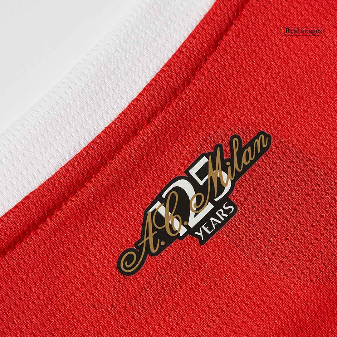 AC Milan Home Long Sleeve  Soccer Jersey 2024/25 Top Soccer Jerseys Store
