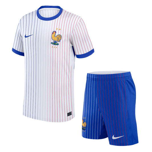 [Super Quailty] Men's France Away Jersey (Jersey+Shorts) Kit Euro 2024
