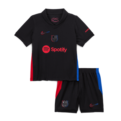 Kid's Barcelona Away  Soccer Jersey Kit(Jersey+Shorts) 2024/25 Top Soccer Jerseys Store