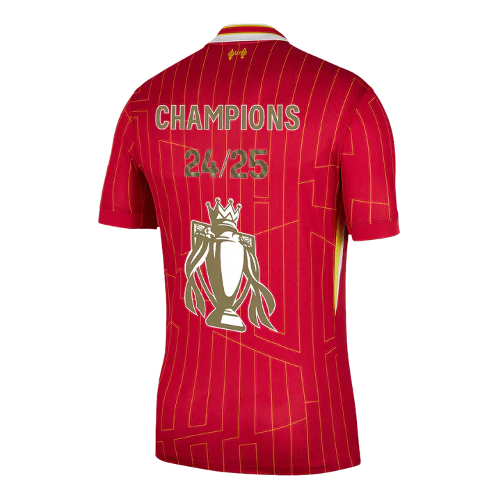 Player Version Liverpool FC Home Soccer Jersey 2024/25 | Premier League Champions Go Soccer World Shop