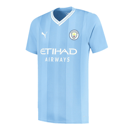 DE BRUYNE #17 Manchester City Japanese Tour Printing Home  Soccer Jersey 2023/24 Top Soccer Jerseys Store